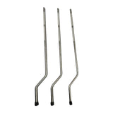 Maxbell 3 Pieces Drum Kit Support Legs Drum Feet Drum Set Accessory Tom Feetdrum Set
