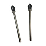 Maxbell 2x Tom Feetdrum Set Support Rack Floor Tom Legs Sturdy Drum Kit Support Legs