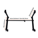 Maxbell Second Tier for Keyboard Stand Portable Synths Keyboard Stand Extension Rack