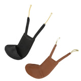 Maxbell Violin Shoulder Rest Practice Performance Comfortable Stage Violin Cheek Pad Black