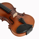 Maxbell Violin Shoulder Rest Practice Performance Comfortable Stage Violin Cheek Pad Black