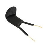 Maxbell Violin Shoulder Rest Practice Performance Comfortable Stage Violin Cheek Pad Black