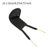 Maxbell Violin Shoulder Rest Practice Performance Comfortable Stage Violin Cheek Pad Black