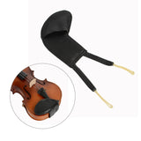 Maxbell Violin Shoulder Rest Practice Performance Comfortable Stage Violin Cheek Pad Black