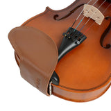 Maxbell Violin Shoulder Rest Practice Performance Comfortable Stage Violin Cheek Pad Khaki