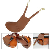 Maxbell Violin Shoulder Rest Practice Performance Comfortable Stage Violin Cheek Pad Khaki