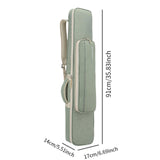 Maxbell Erhu Bag Gig Bag for Traditional National Instruments Erhu Stage Performance Green