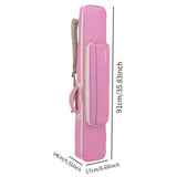 Maxbell Erhu Bag Gig Bag for Traditional National Instruments Erhu Stage Performance Pink
