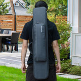 Maxbell Erhu Bag Gig Bag for Traditional National Instruments Erhu Stage Performance Black