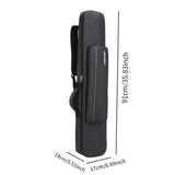 Maxbell Erhu Bag Gig Bag for Traditional National Instruments Erhu Stage Performance Black