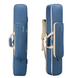 Maxbell Erhu Bag Adjustable Multifunctional Erhu Carry Case Bag for Erhu Show Travel Blue