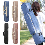 Maxbell Erhu Bag Adjustable Multifunctional Erhu Carry Case Bag for Erhu Show Travel Blue