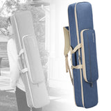 Maxbell Erhu Bag Adjustable Multifunctional Erhu Carry Case Bag for Erhu Show Travel Blue