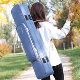 Maxbell Erhu Bag Adjustable Multifunctional Erhu Carry Case Bag for Erhu Show Travel Blue