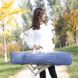 Maxbell Erhu Bag Adjustable Multifunctional Erhu Carry Case Bag for Erhu Show Travel Blue