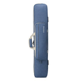 Maxbell Erhu Bag Adjustable Multifunctional Erhu Carry Case Bag for Erhu Show Travel Blue