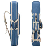 Maxbell Erhu Bag Adjustable Multifunctional Erhu Carry Case Bag for Erhu Show Travel Blue