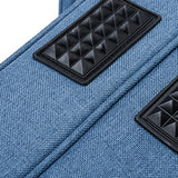 Maxbell Erhu Bag Adjustable Multifunctional Erhu Carry Case Bag for Erhu Show Travel Blue