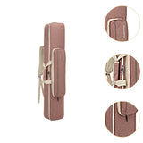 Maxbell Erhu Bag Adjustable Multifunctional Erhu Carry Case Bag for Erhu Show Travel Pink