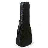 Maxbell Ukulele Bag Portable Storage Pocket for Concert Tuning Clips Music Textbooks black 65cmx24cmx6cm