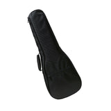 Maxbell Ukulele Bag Portable Storage Pocket for Concert Tuning Clips Music Textbooks black 71cmx28cmx6cm
