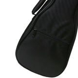 Maxbell Ukulele Bag Portable Storage Pocket for Concert Tuning Clips Music Textbooks black 71cmx28cmx6cm