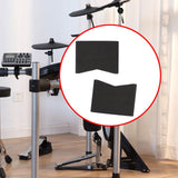 Maxbell Kick Block Lightweight Portable EVA Drum Pedal Block for Practice Show Stage