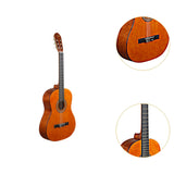 Maxbell 39" Beginner Classical Guitar Guitar Accessories for Students Beginners Kids Orange