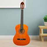 Maxbell 39" Beginner Classical Guitar Guitar Accessories for Students Beginners Kids Orange