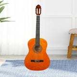 Maxbell 39" Beginner Classical Guitar Guitar Accessories for Students Beginners Kids Orange