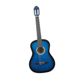 Maxbell 39" Beginner Classical Guitar Guitar Accessories for Students Beginners Kids Blue