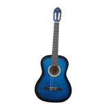 Maxbell 39" Beginner Classical Guitar Guitar Accessories for Students Beginners Kids Blue