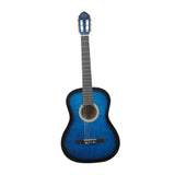 Maxbell 39" Beginner Classical Guitar Guitar Accessories for Students Beginners Kids Blue