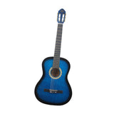 Maxbell 39" Beginner Classical Guitar Guitar Accessories for Students Beginners Kids Blue