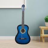 Maxbell 39" Beginner Classical Guitar Guitar Accessories for Students Beginners Kids Blue