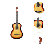 Maxbell 39" Beginner Classical Guitar Guitar Accessories for Students Beginners Kids Yellow