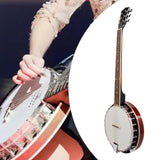 Maxbell Banjo Musical Instrument Stringed Musical Instrument for Stage Show Practice