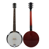 Maxbell Banjo Musical Instrument Stringed Musical Instrument for Stage Show Practice
