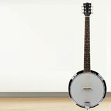 Maxbell Banjo Musical Instrument Stringed Musical Instrument for Stage Show Practice