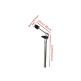 Maxbell Drum Set Extension Clamp Professional for Effects Cymbals Crash Cymbal Stand 31cmx19cmx4cm