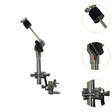Maxbell Drum Set Extension Clamp Professional for Effects Cymbals Crash Cymbal Stand 20cmx17cmx4cm