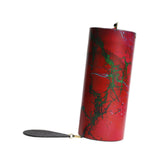 Maxbell Cord Wind Chime Simple Minimalist Home Decor for Relaxation Backyard Outdoor Red