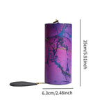 Maxbell Cord Wind Chime Simple Minimalist Home Decor for Relaxation Backyard Outdoor Violet