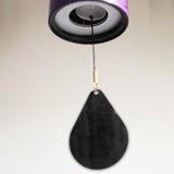 Maxbell Cord Wind Chime Simple Minimalist Home Decor for Relaxation Backyard Outdoor Violet