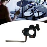 Maxbell Electronic Drum Rack Clamp Attachment Music Instrument Accessory Replacement Clamp L Rod