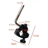 Maxbell Electronic Drum Rack Clamp Attachment Music Instrument Accessory Replacement Clamp L Rod