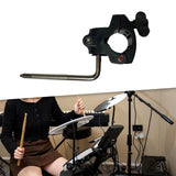 Maxbell Electronic Drum Rack Clamp Attachment Music Instrument Accessory Replacement Clamp L Rod