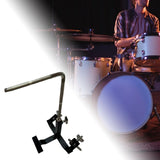 Maxbell Cowbell Clamp Percussion Holder for Drum Musical Instrument Bass Drum Pedals L Rod
