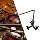 Maxbell Cowbell Clamp Percussion Holder for Drum Musical Instrument Bass Drum Pedals L Rod