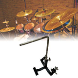 Maxbell Cowbell Clamp Percussion Holder for Drum Musical Instrument Bass Drum Pedals L Rod